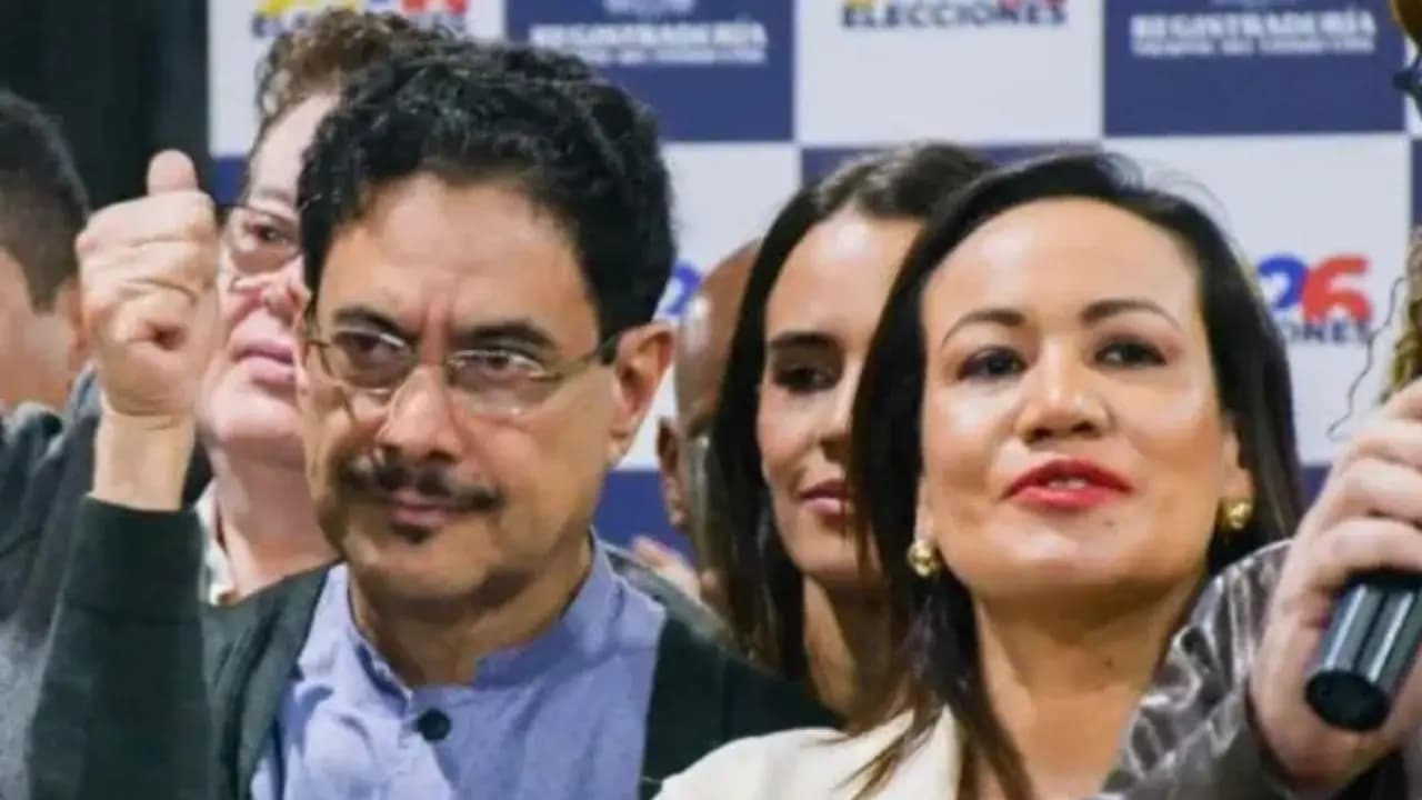 Iván Cepeda y Carolina Corcho, precandidatos en la consulta del Pacto Histórico