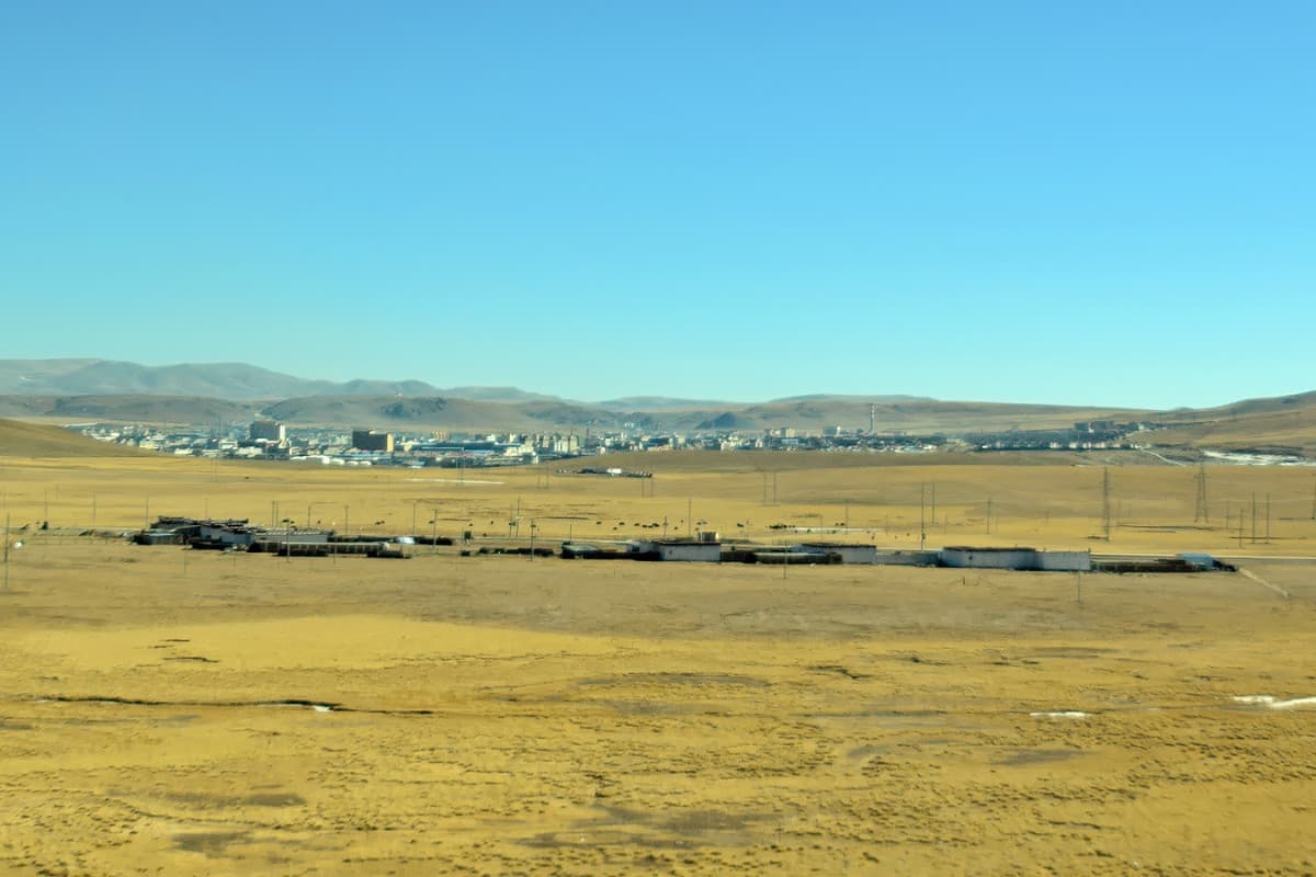 Vista de la ciudad de Nagqu, en la meseta tibetana, a unos 4.500 metros de altura, en una fotografía de archivo de 2017