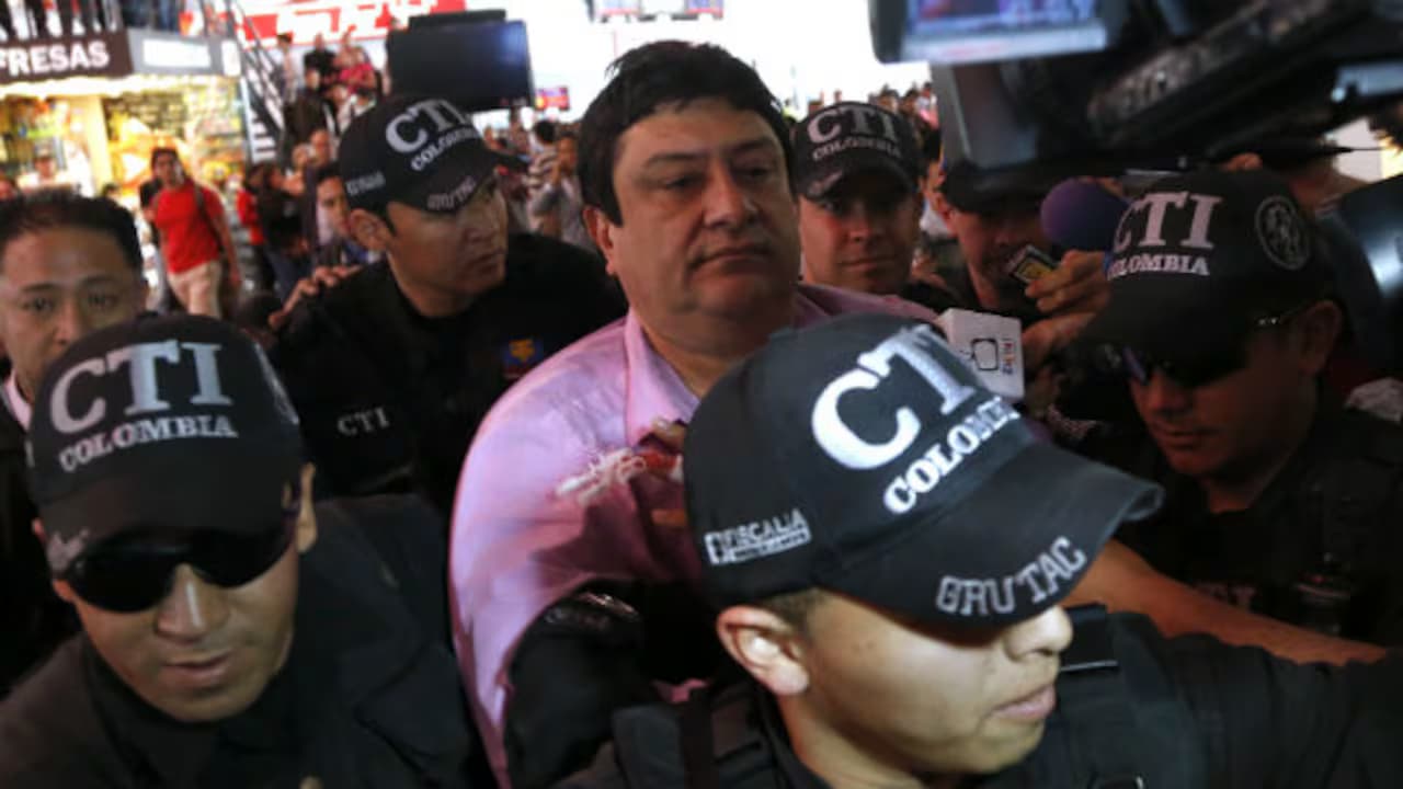 El exgobernador de La Guajira Juan Francisco Gómez Cerchar
