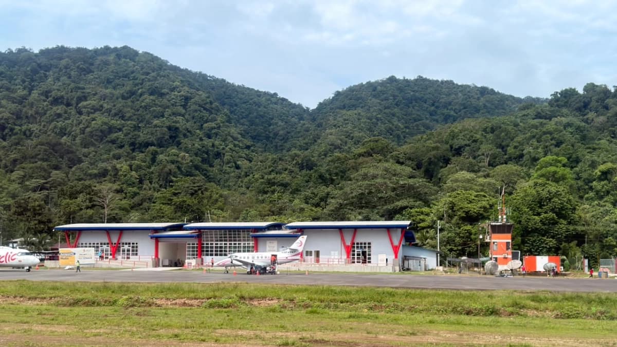 Nueva terminal del aeropuerto José Celestino Mutis de Bahía Solano
